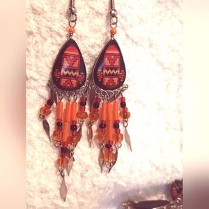 Earrings spiritual of nature native inspired